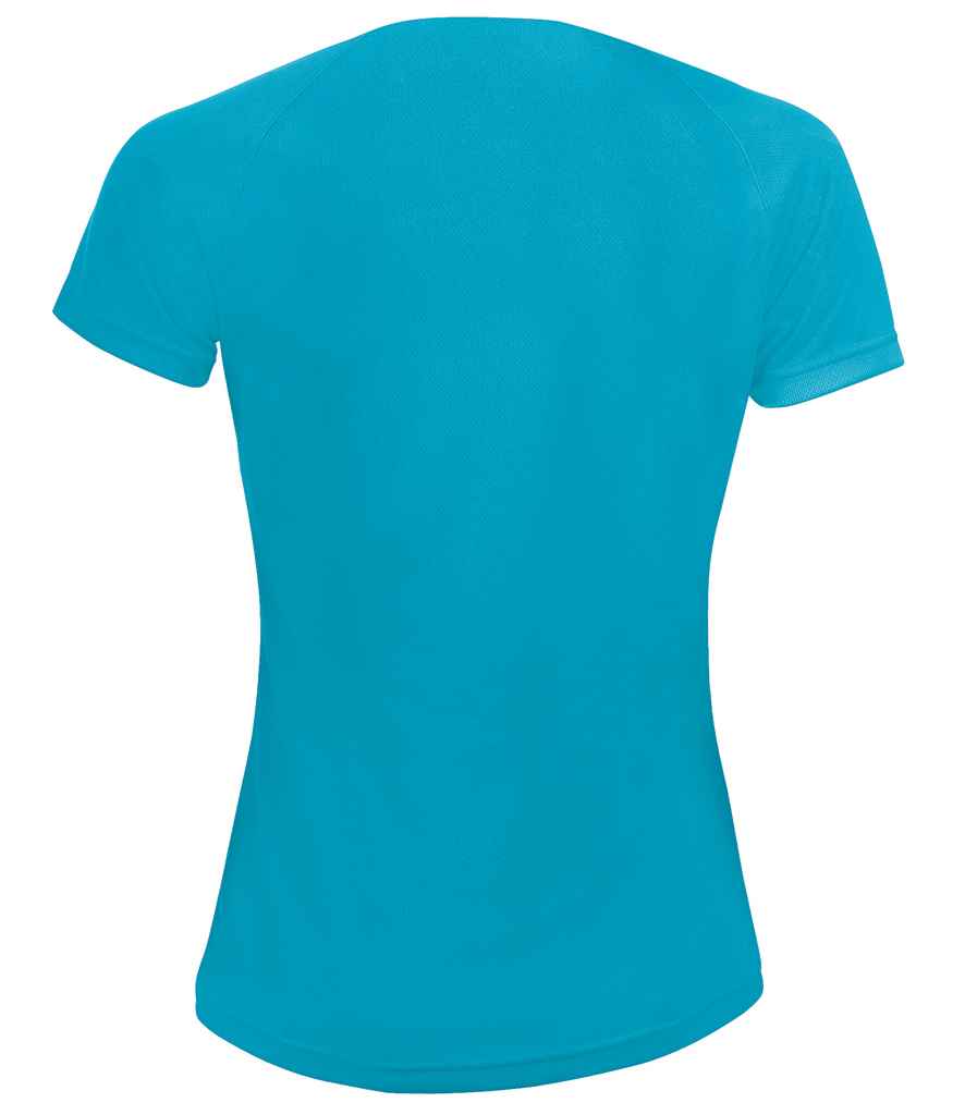 SOL'S Ladies Sporty Performance T-Shirt - Aqua