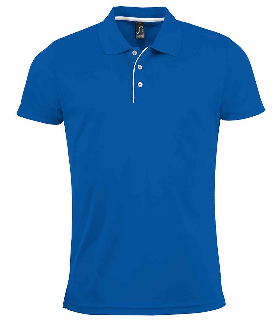 SOL'S Performer Piqué Polo Shirt - Royal Blue