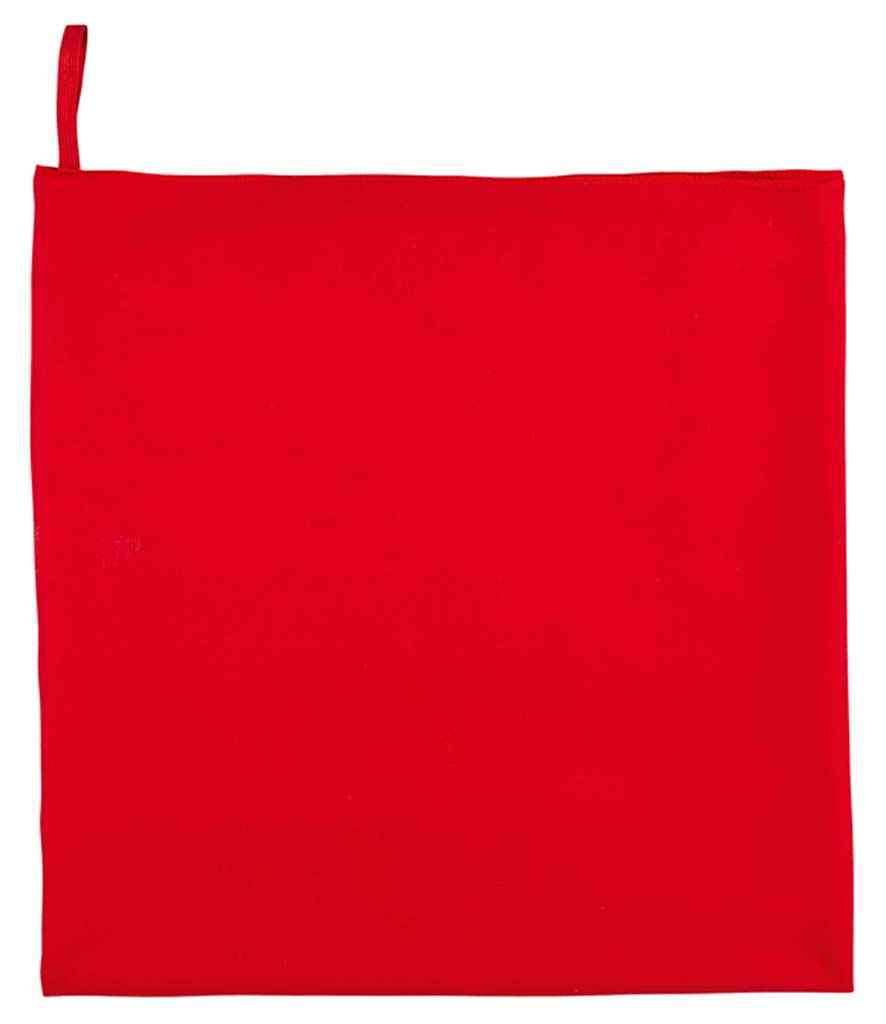 SOL'S Atoll 50 Microfibre Hand Towel - Red
