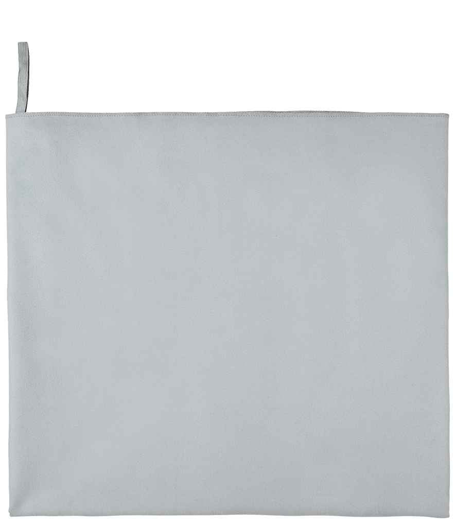 SOL'S Atoll 70 Microfibre Bath Towel - Pure Grey