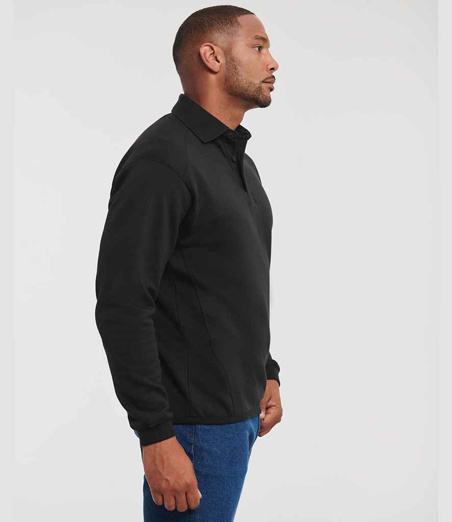 Russell Athletic Heavy Duty Collar Sweatshirt - Black