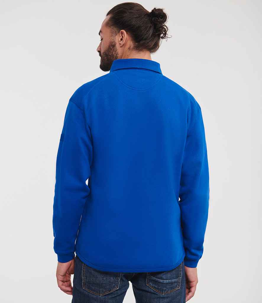 Russell Athletic Heavy Duty Collar Sweatshirt - Bright Royal