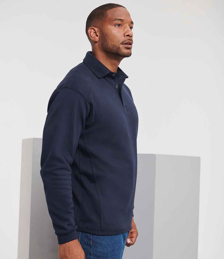 Russell Athletic Heavy Duty Collar Sweatshirt - French Navy