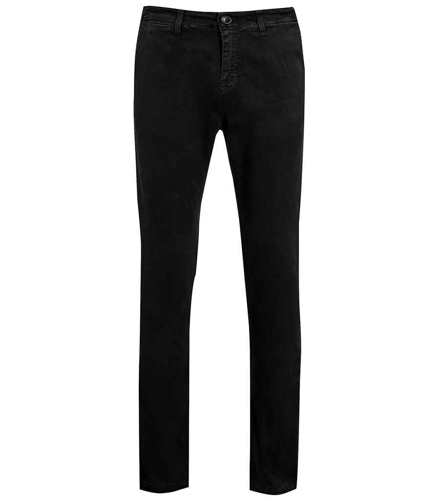 SOL'S Jules Chino Trousers - Black