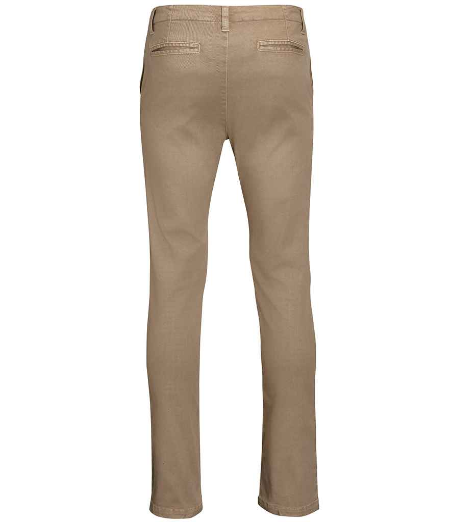 SOL'S Jules Chino Trousers - Chestnut