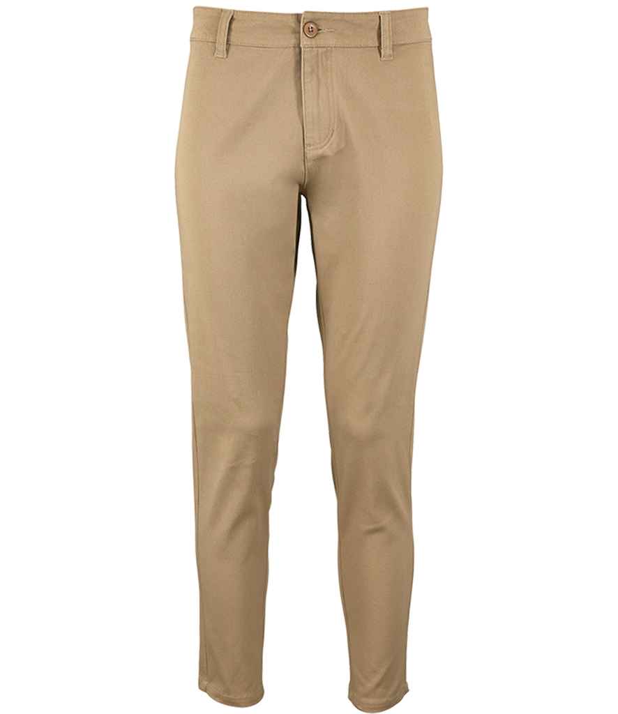 SOL'S Ladies Jules Chino Trousers - Chestnut