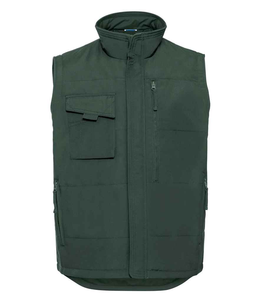 Russell Athletic Gilet - Bottle Green