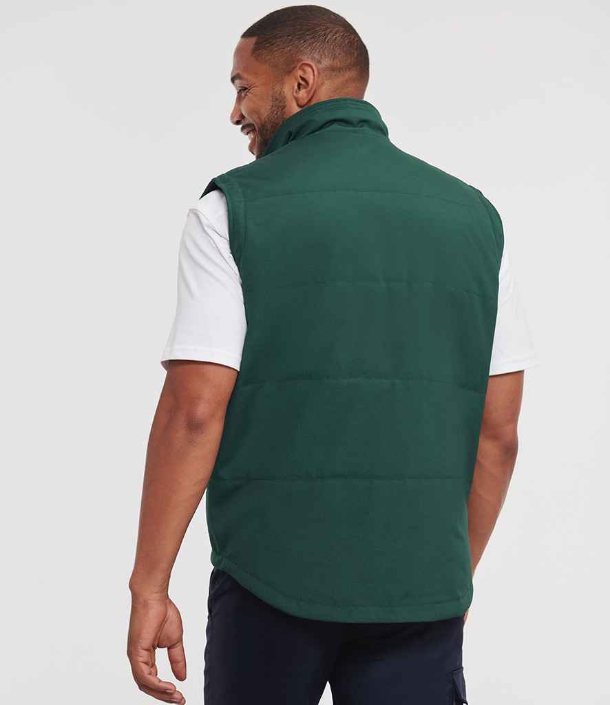 Russell Athletic Gilet - Bottle Green