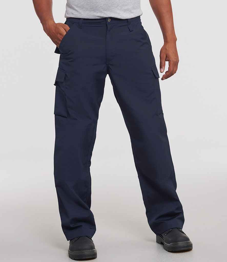 Russell Athletic Heavy Duty Work Trousers - French Navy