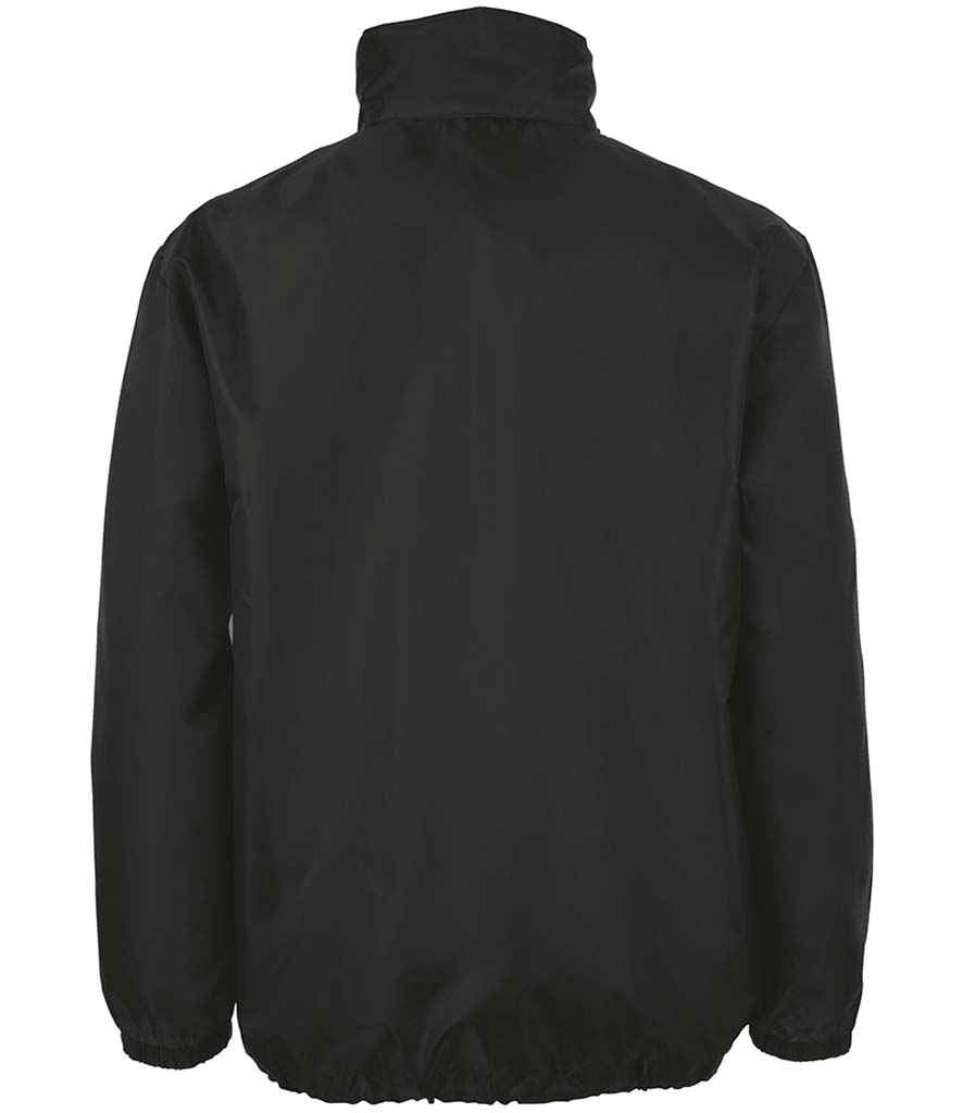 SOL'S Unisex Shift Windbreaker Jacket - Black