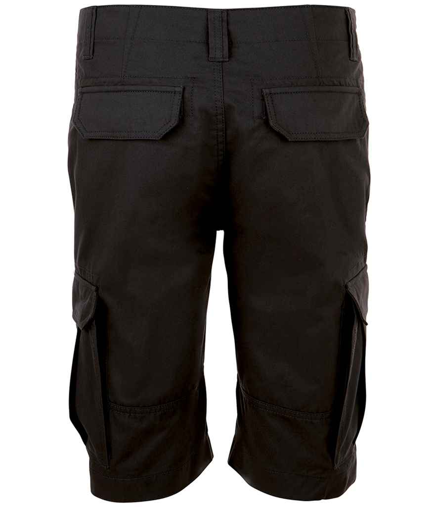 SOL'S Jackson Bermuda Shorts - Black