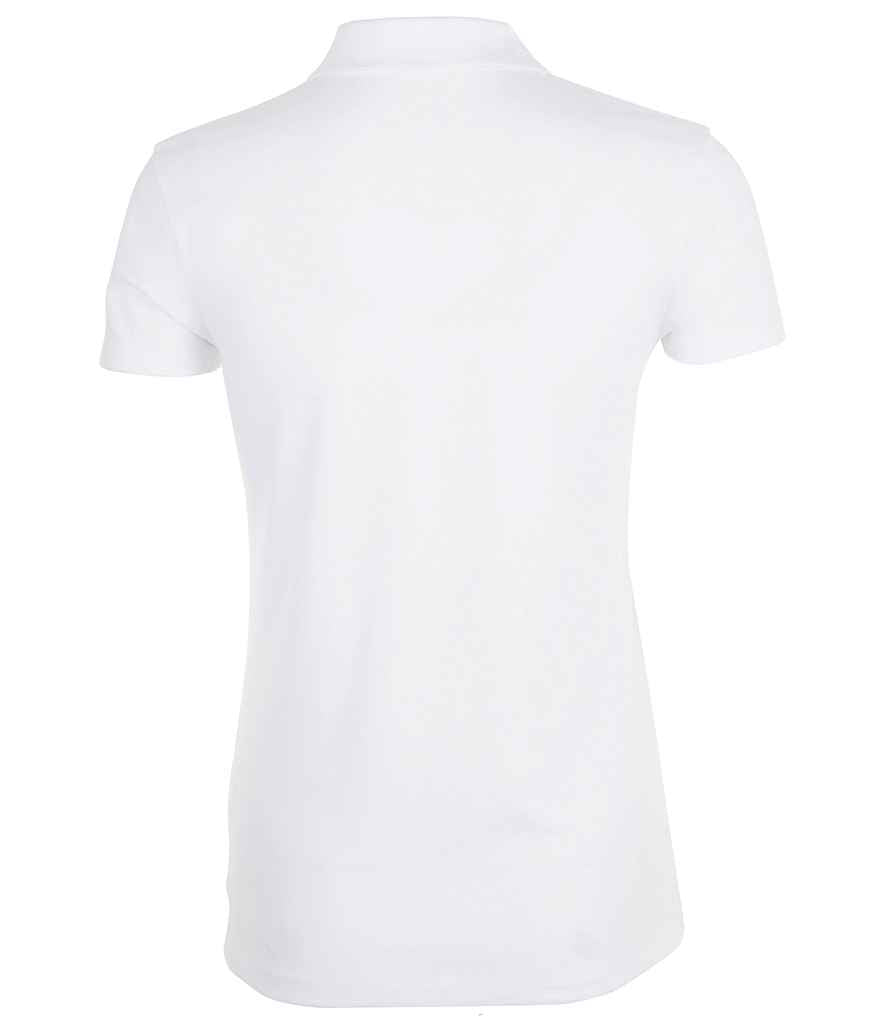 SOL'S Ladies Phoenix Piqué Polo Shirt - White