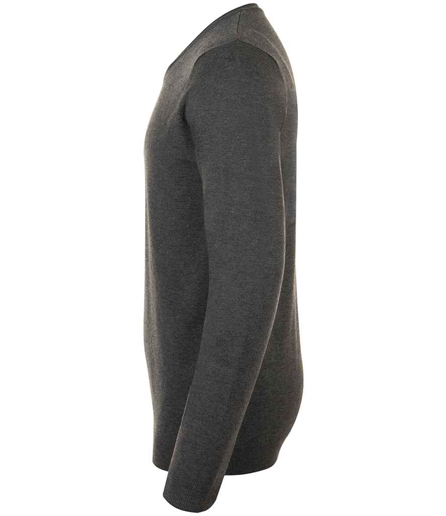 SOL'S Glory V Neck Sweater - Charcoal Marl