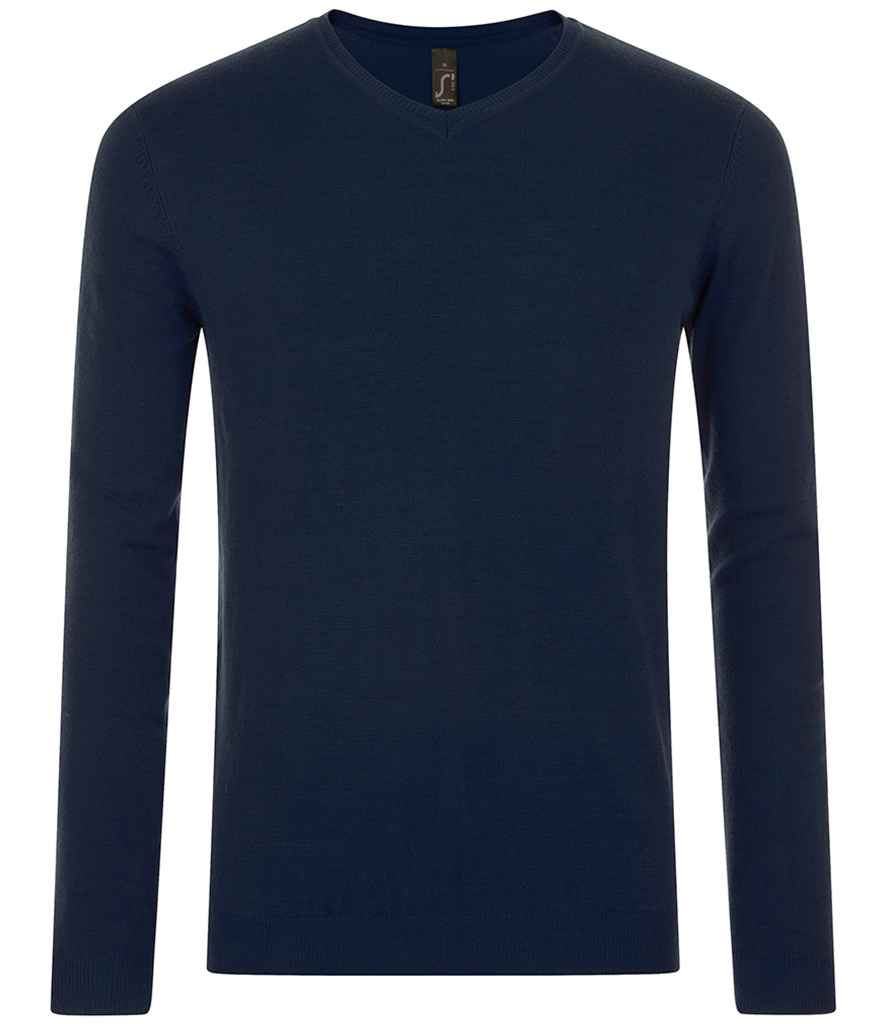 SOL'S Glory V Neck Sweater - French Navy