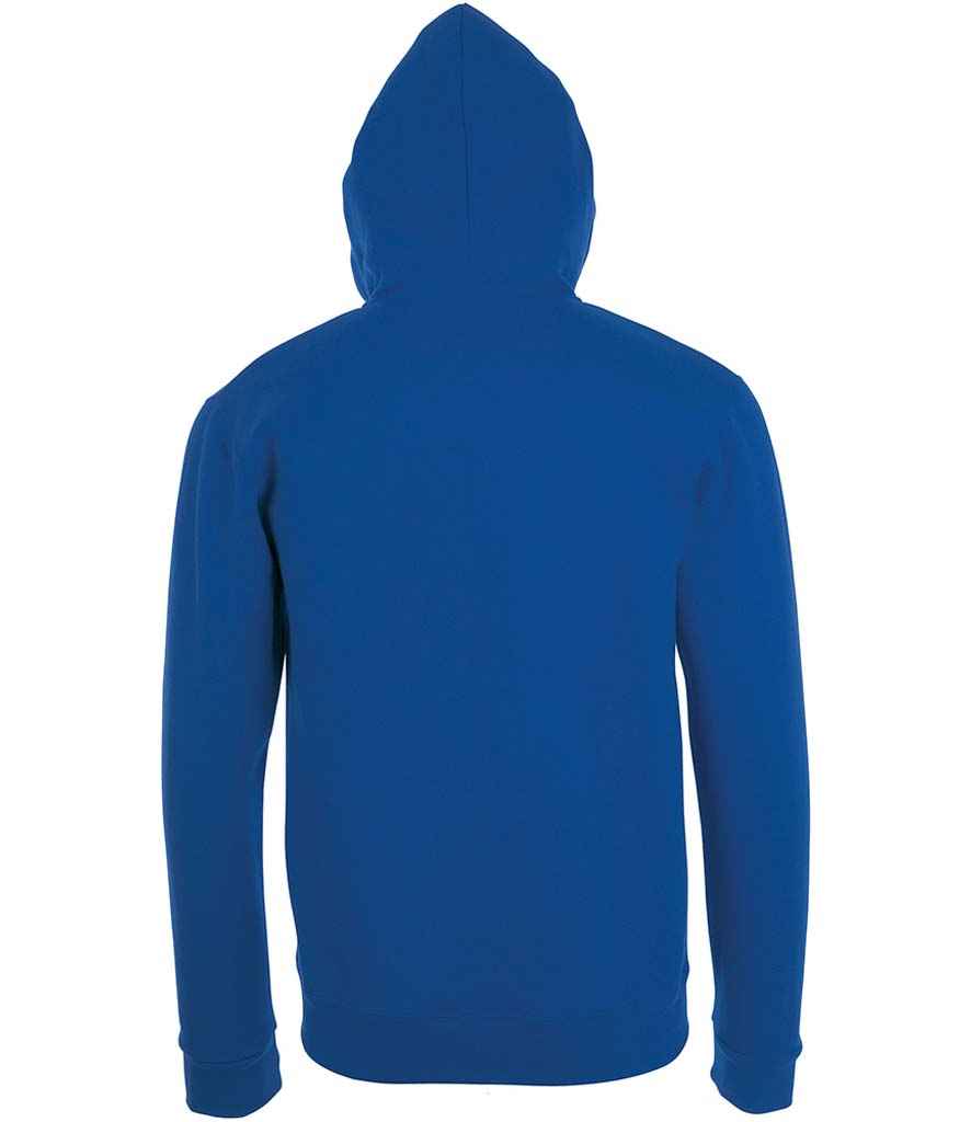 SOL'S Stone Zip Hooded Sweatshirt - Royal Blue