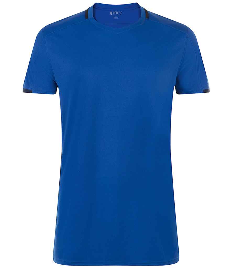 SOL'S Classico Contrast T-Shirt - Royal Blue/French Navy