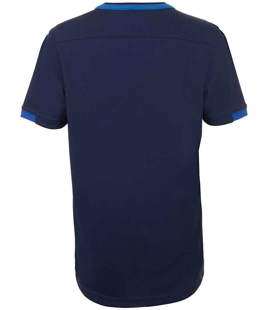 SOL'S Kids Classico Contrast T-Shirt - French Navy/Royal Blue