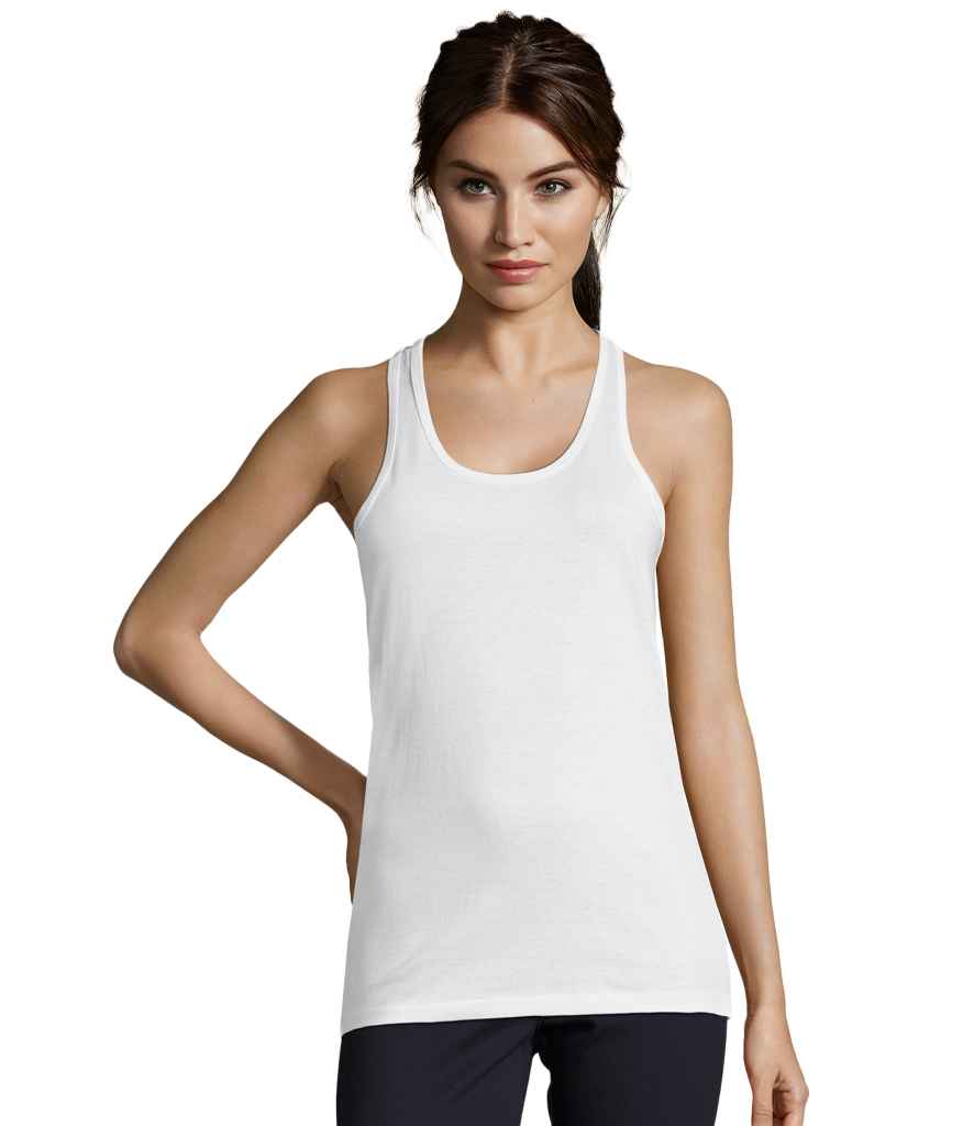 SOL'S Ladies Justin Vest - White