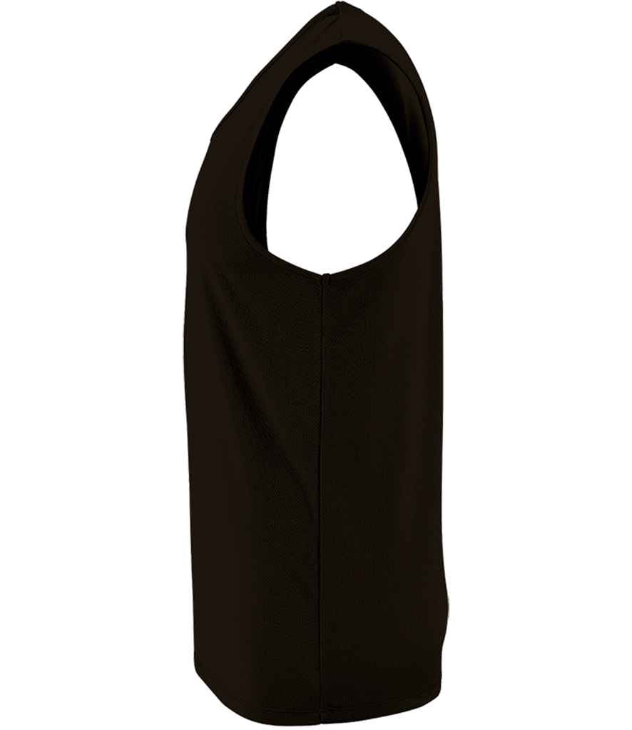 SOL'S Sporty Performance Tank Top - Black
