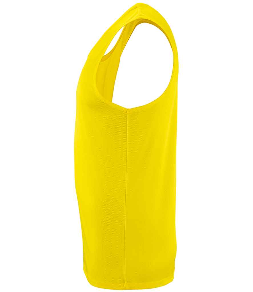 SOL'S Sporty Performance Tank Top - Neon Yellow