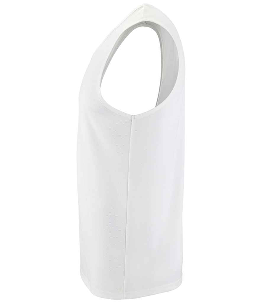 SOL'S Sporty Performance Tank Top - White