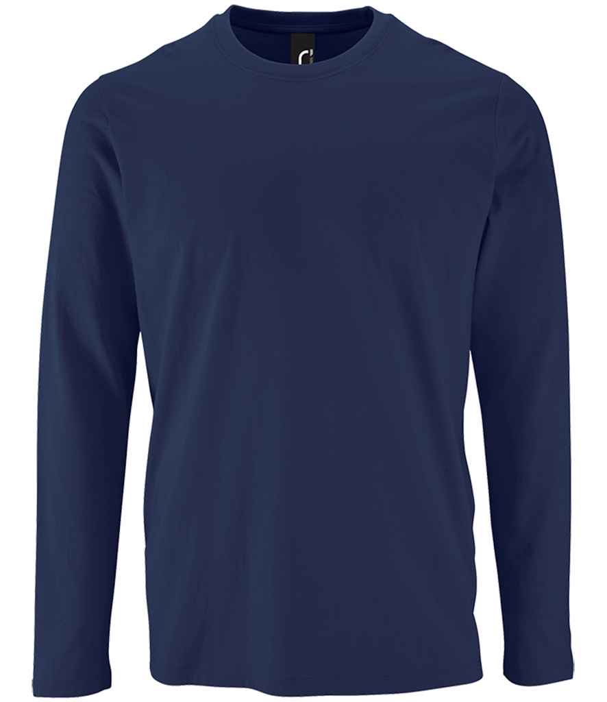 SOL'S Imperial Long Sleeve T-Shirt - French Navy