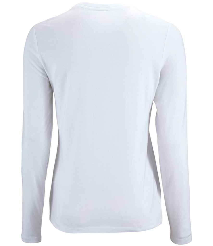 SOL'S Ladies Imperial Long Sleeve T-Shirt - White