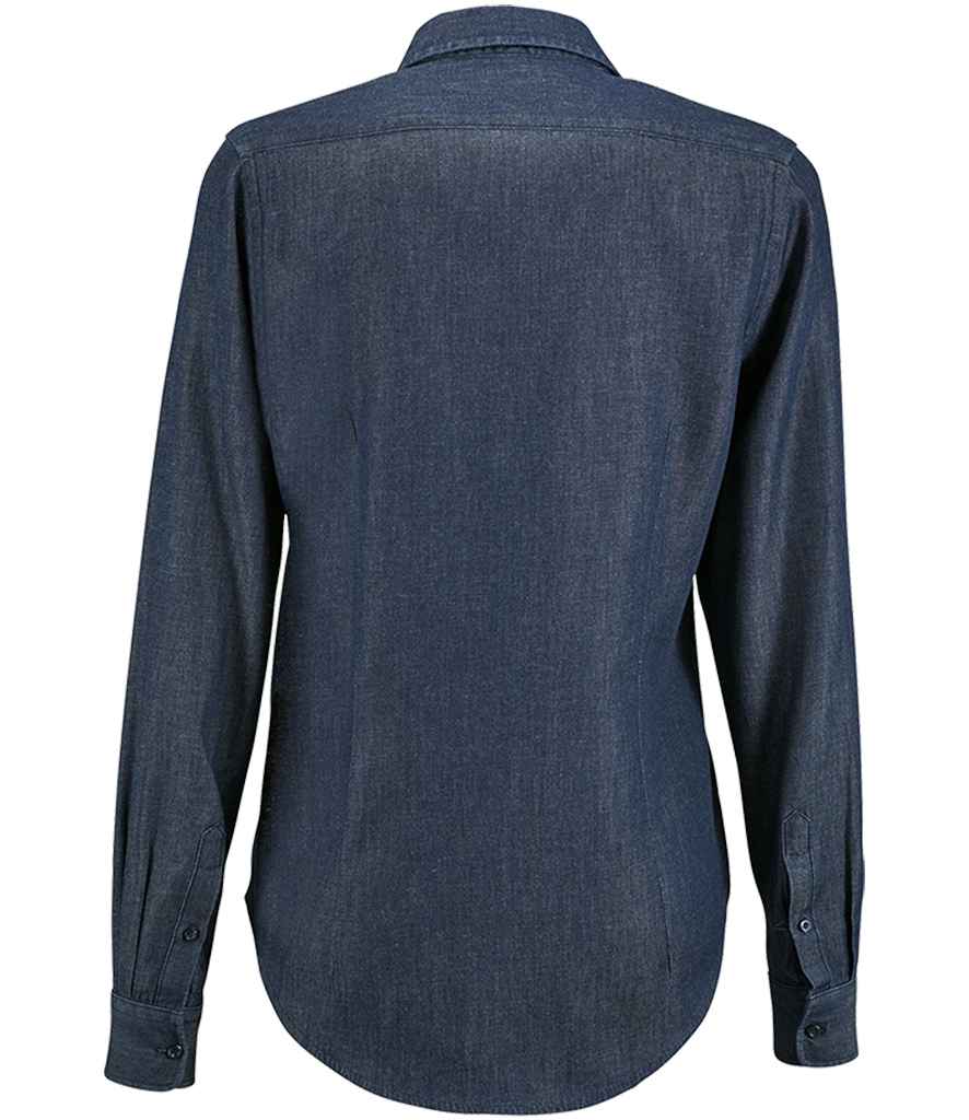 SOL'S Ladies Barry Denim Shirt - Denim Brut