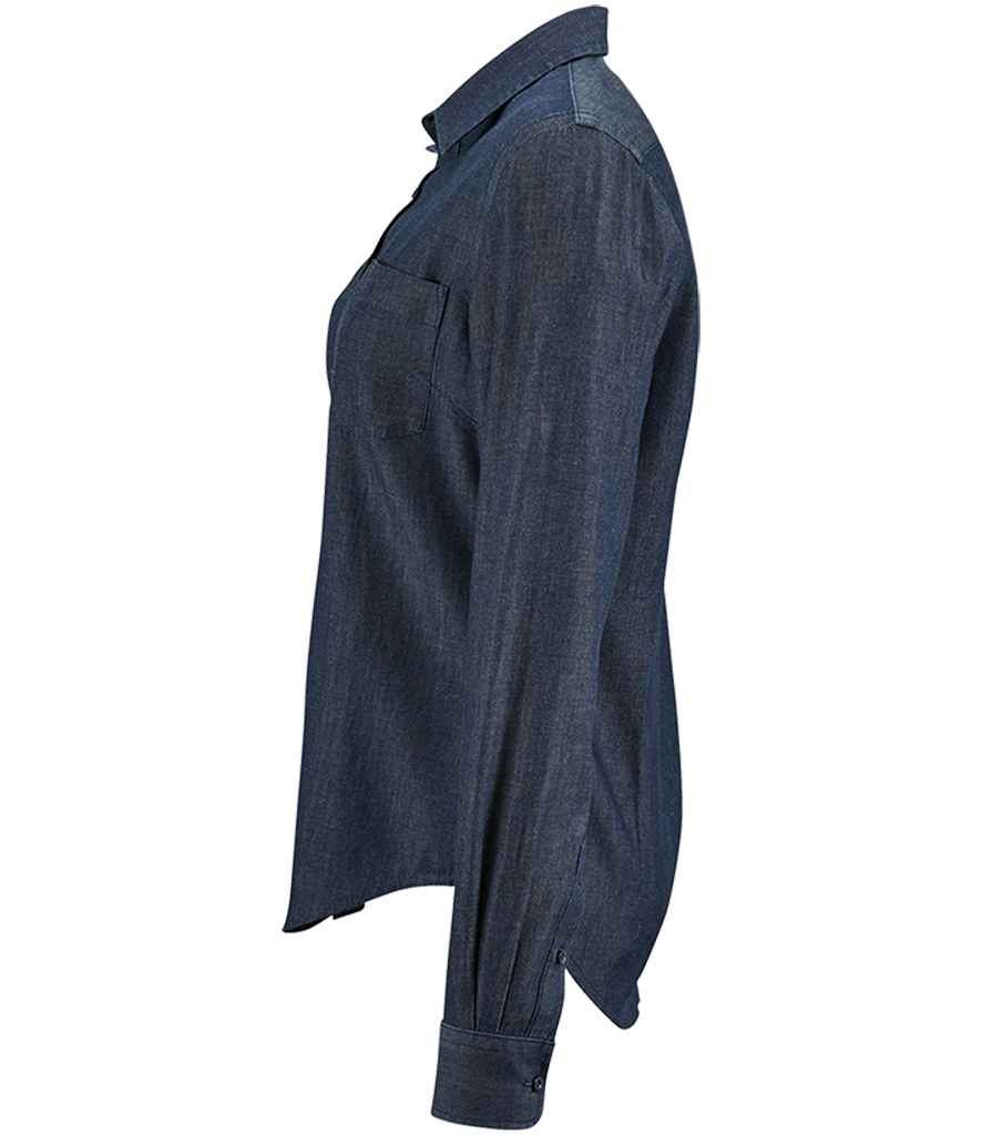 SOL'S Ladies Barry Denim Shirt - Denim Brut