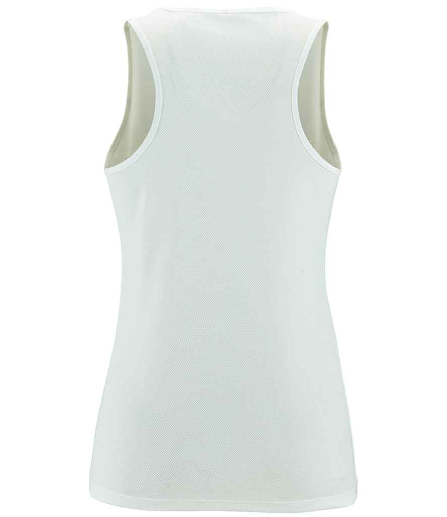 SOL'S Ladies Sporty Performance Tank Top - White
