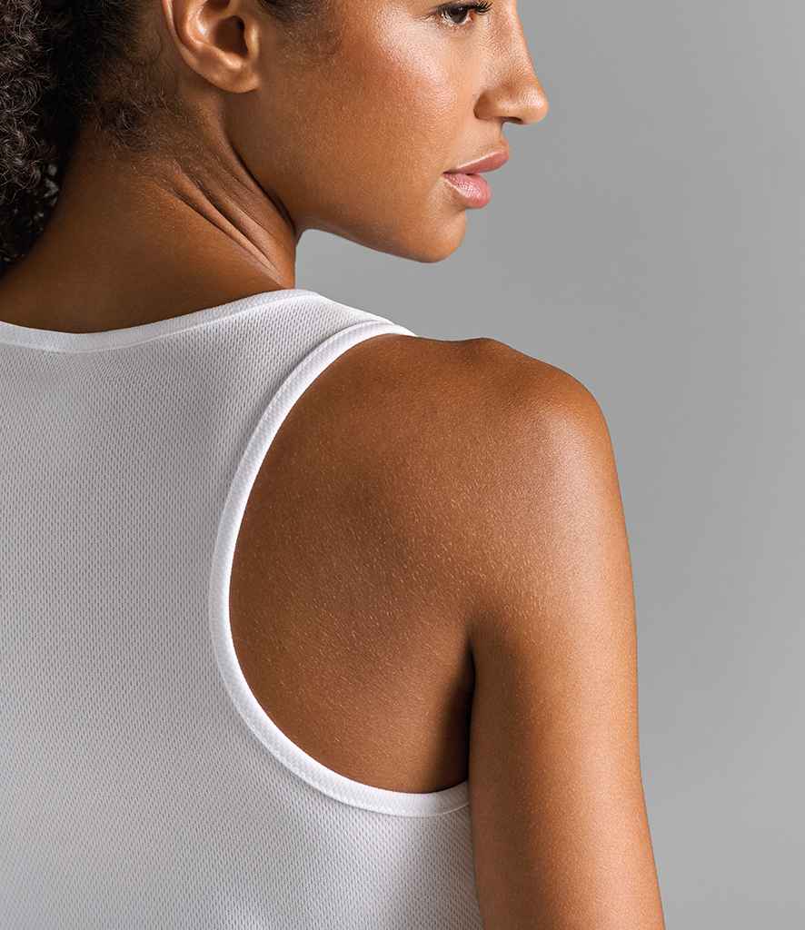 SOL'S Ladies Sporty Performance Tank Top - White