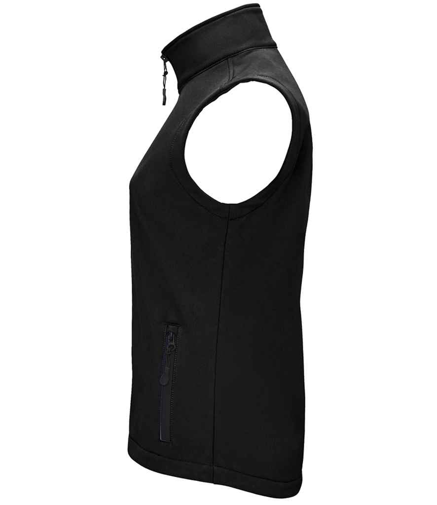 SOL'S Ladies Race Soft Shell Bodywarmer - Black
