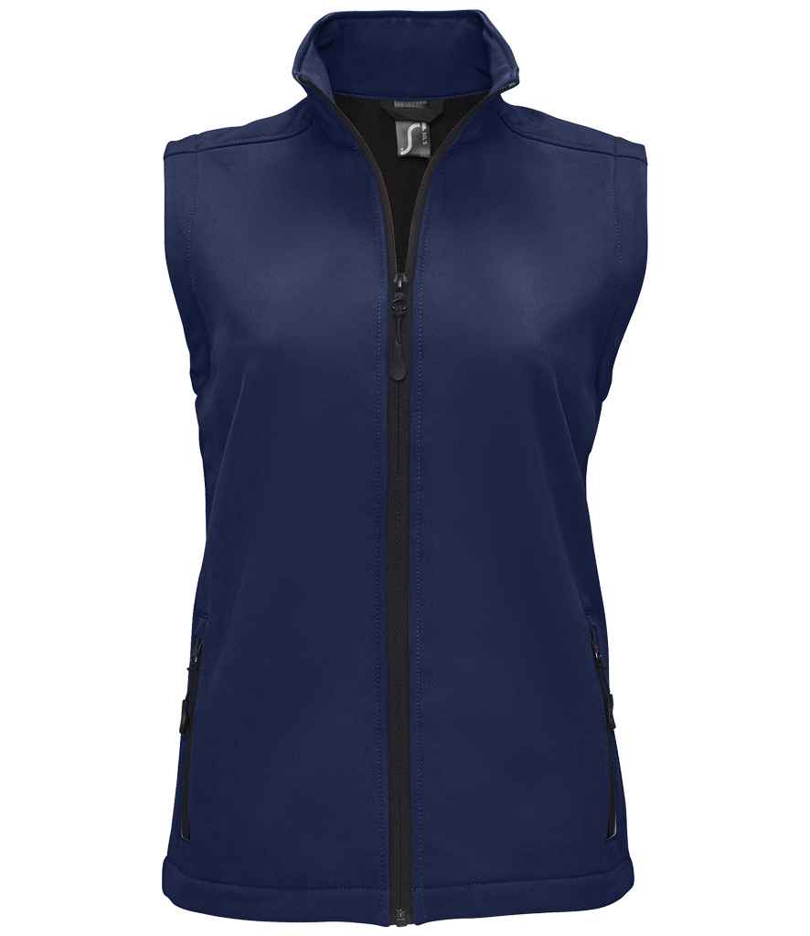 SOL'S Ladies Race Soft Shell Bodywarmer - French Navy