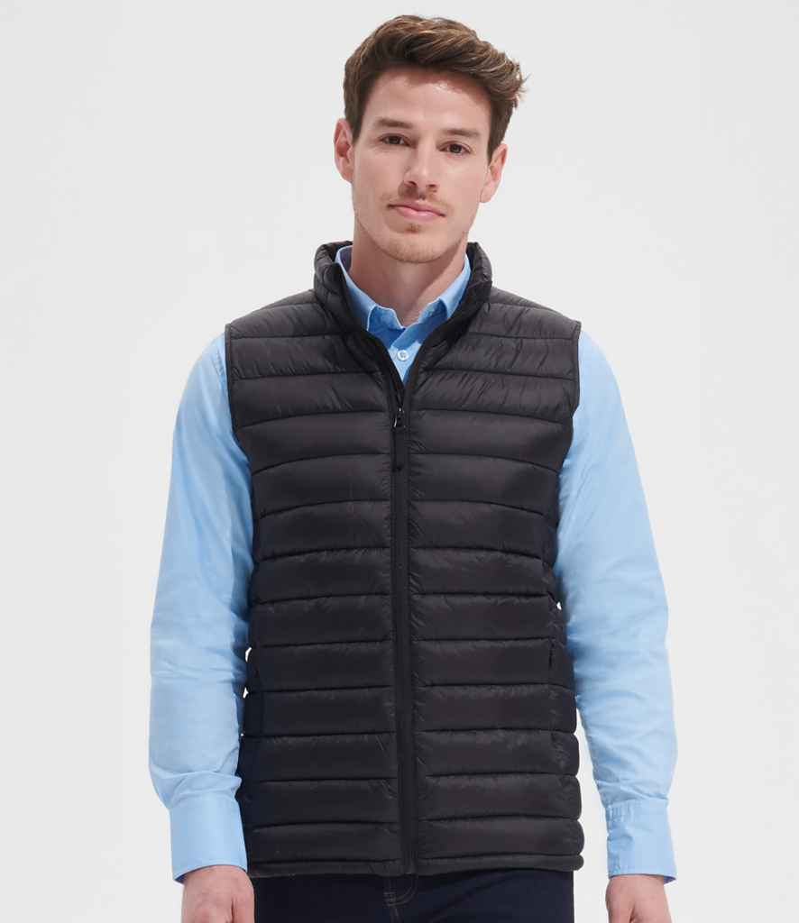 SOL'S Wilson Lightweight Padded Bodywarmer - Black