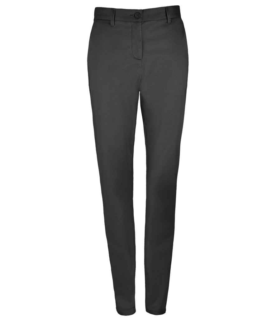 SOL'S Ladies Jared Stretch Trousers - Black