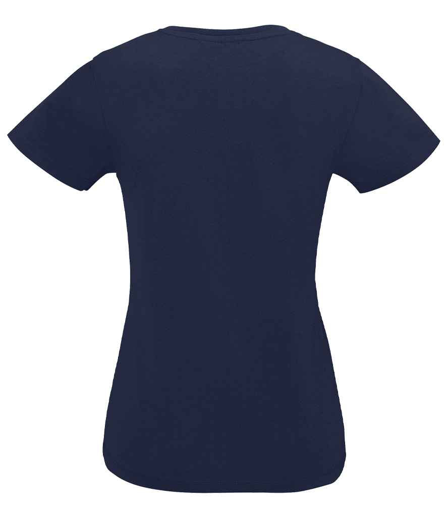 SOL'S Ladies Imperial V Neck T-Shirt - French Navy