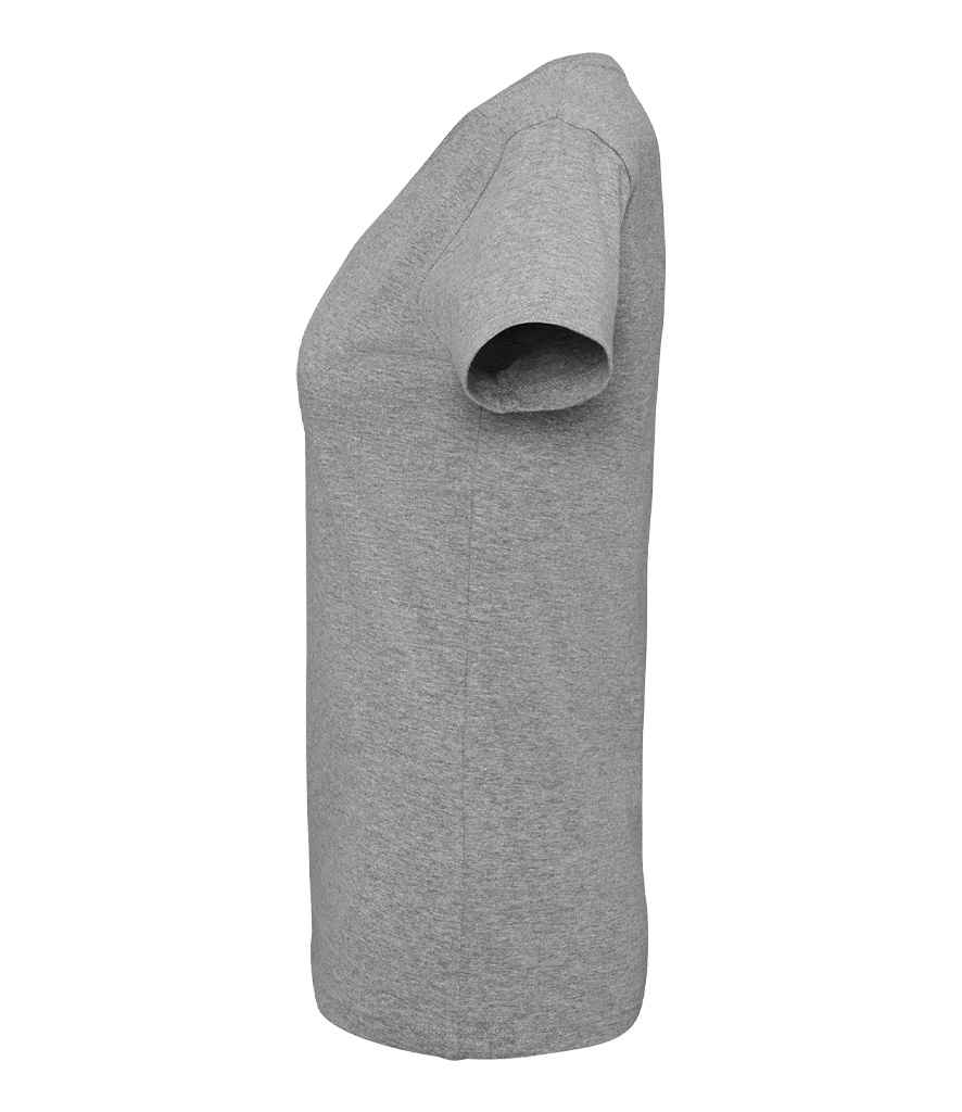 SOL'S Ladies Imperial V Neck T-Shirt - Grey Marl