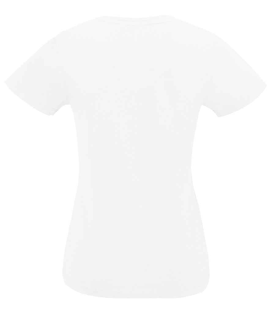SOL'S Ladies Imperial V Neck T-Shirt - White
