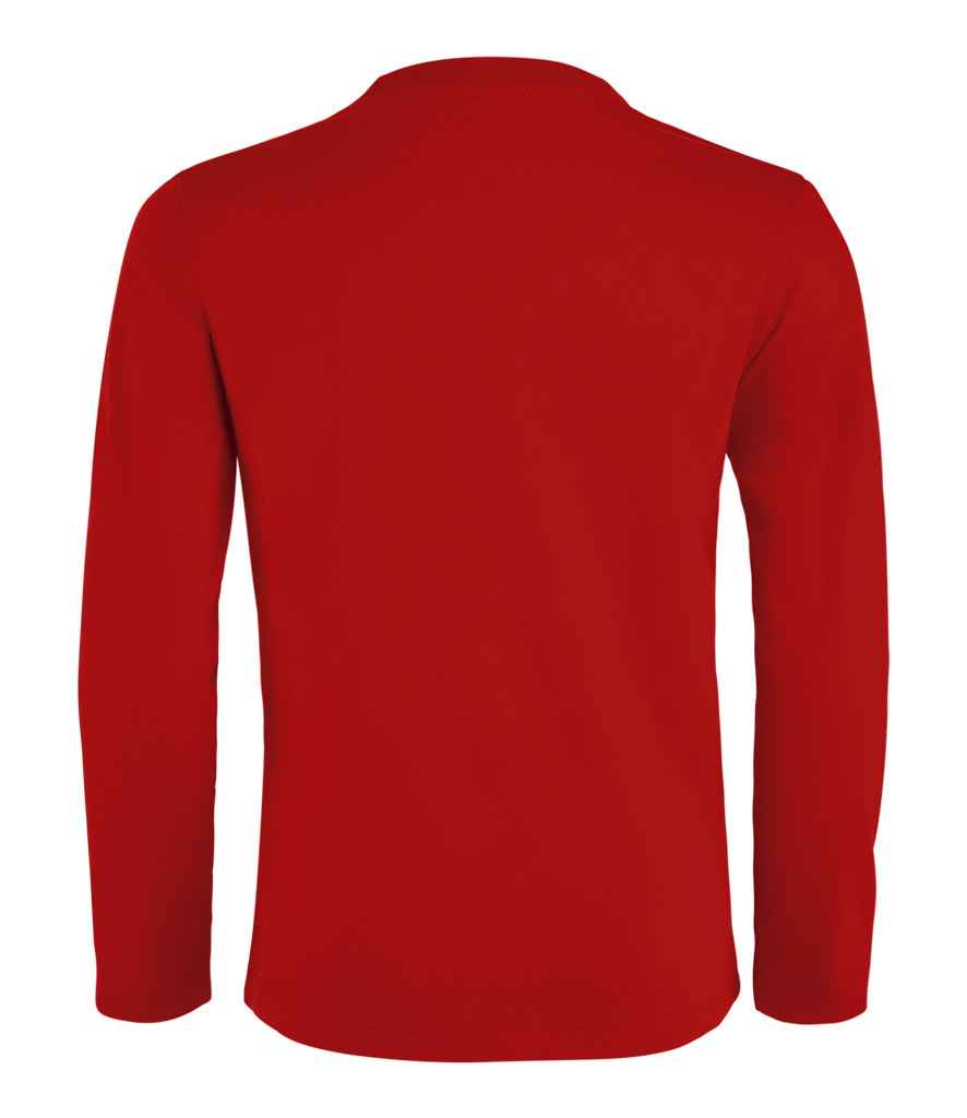 SOL'S Kids Imperial Long Sleeve T-Shirt - Red