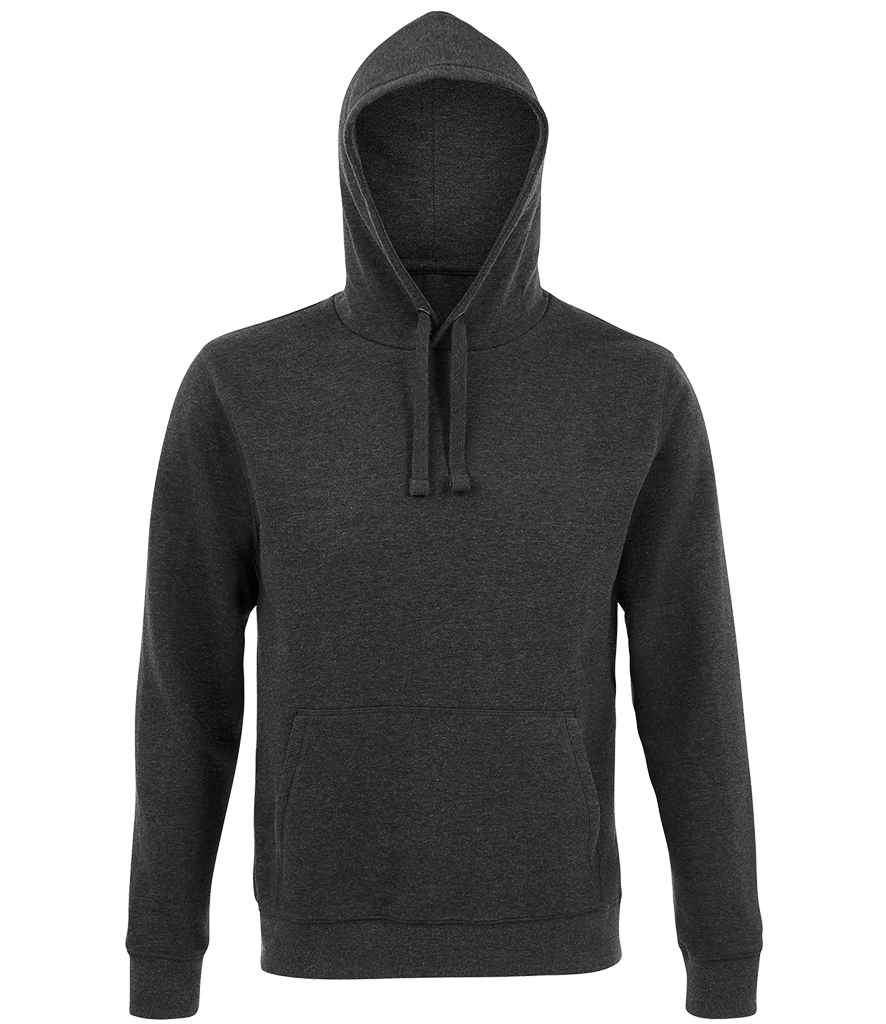 SOL'S Unisex Spencer Hooded Sweatshirt - Charcoal Marl