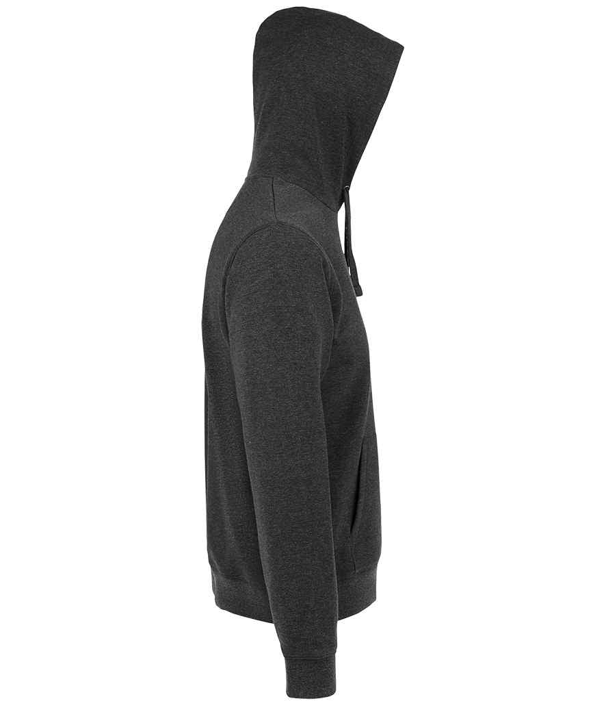 SOL'S Unisex Spencer Hooded Sweatshirt - Charcoal Marl