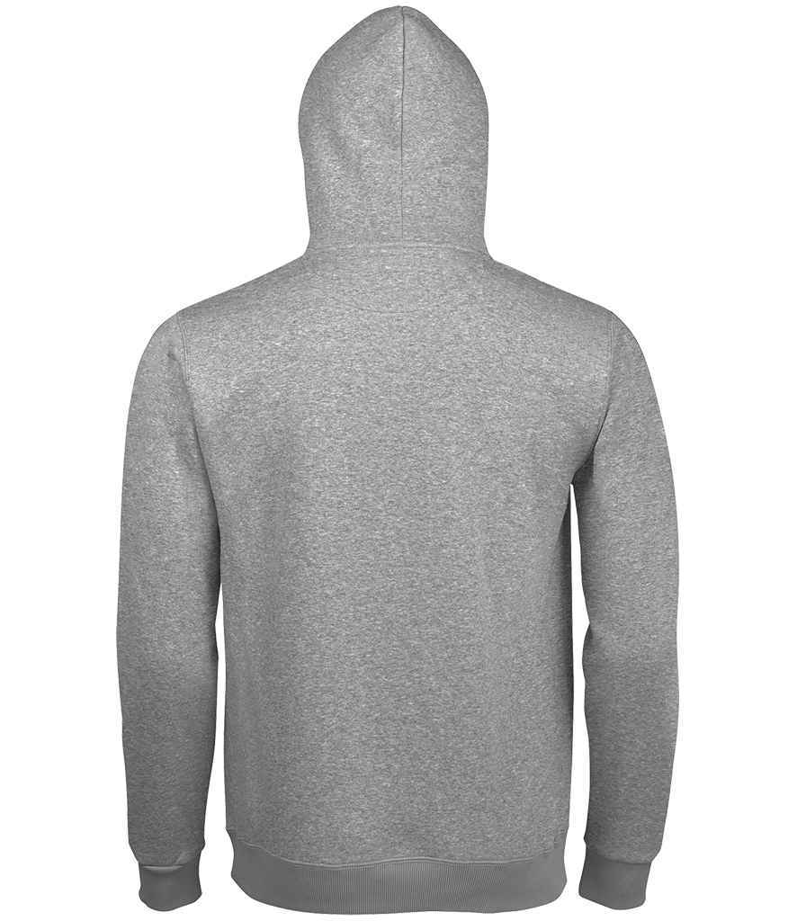 SOL'S Unisex Spencer Hooded Sweatshirt - Grey Marl