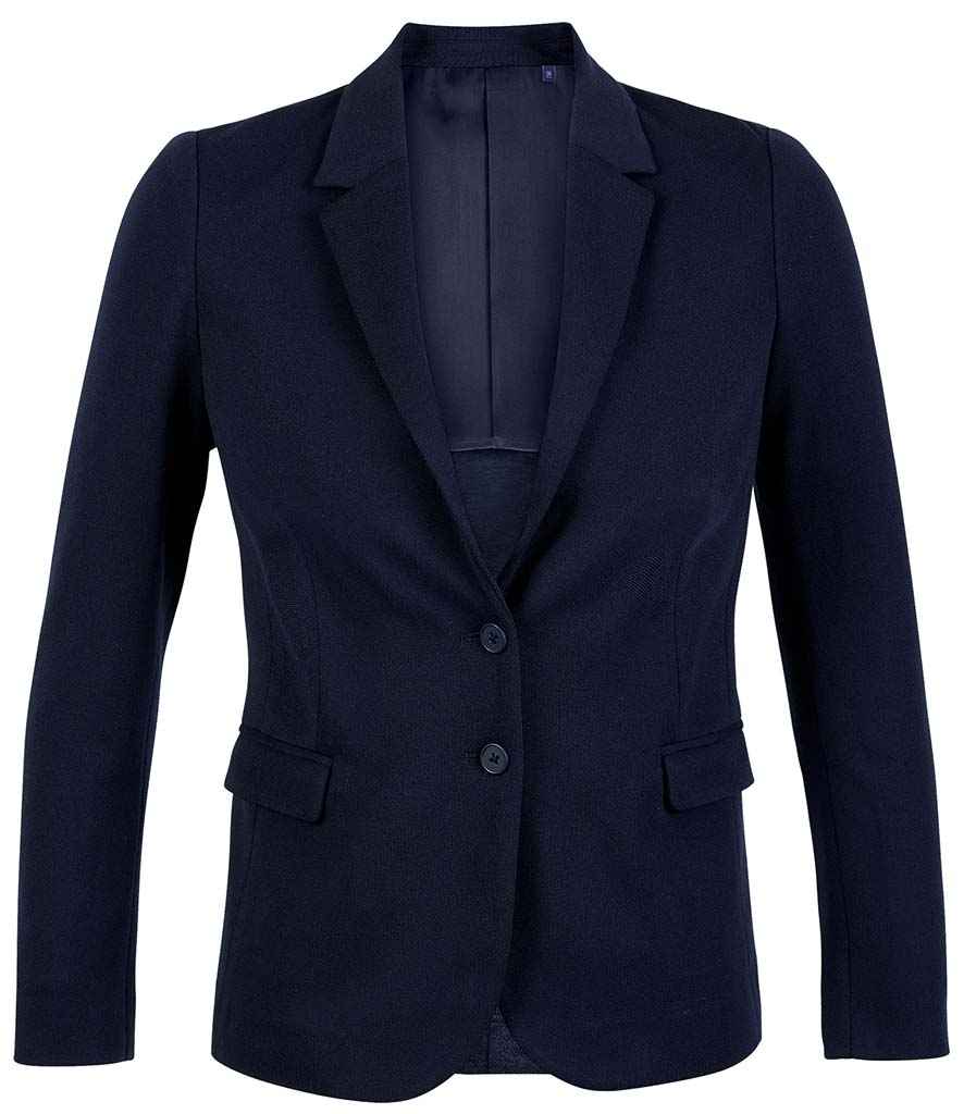 NEOBLU Ladies Marcel Piqué Blazer - Night Blue