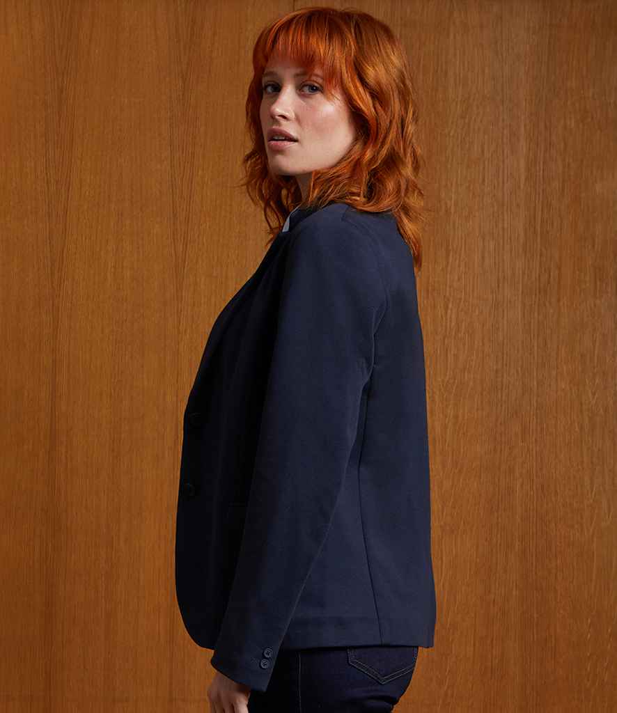 NEOBLU Ladies Marcel Piqué Blazer - Night Blue