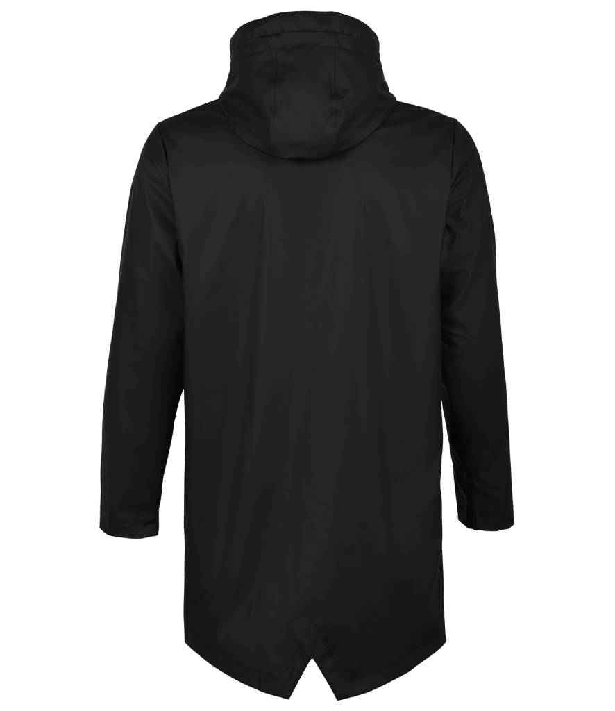 NEOBLU Antoine Wax Parka Jacket - Deep Black