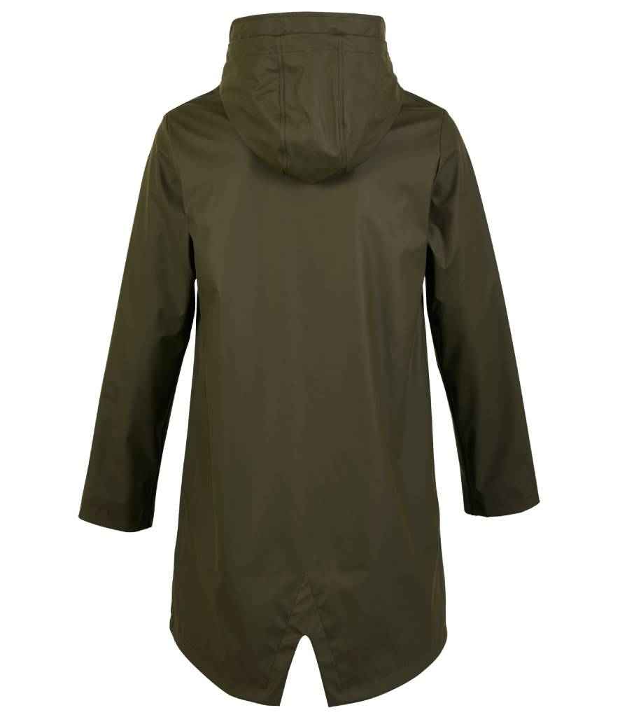 NEOBLU Ladies Antoine Wax Parka Jacket - Deep Khaki