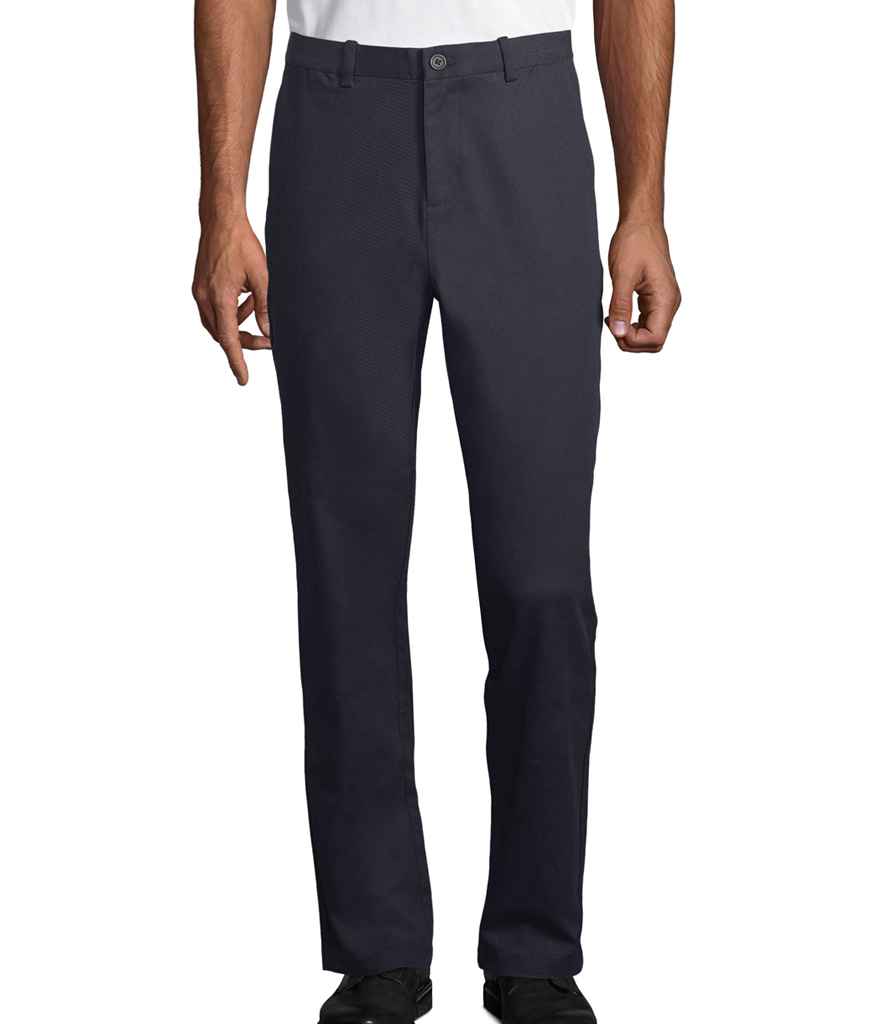 NEOBLU Gustave Chino Trousers - Deep Black