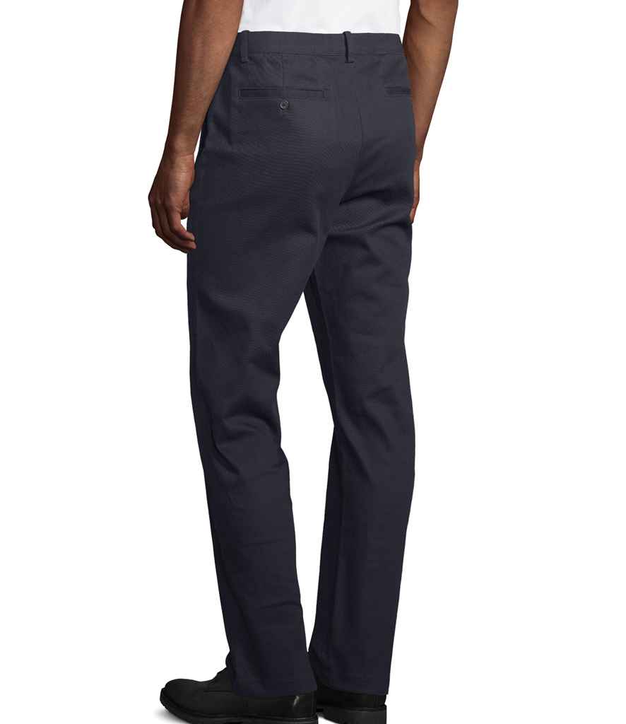NEOBLU Gustave Chino Trousers - Deep Black