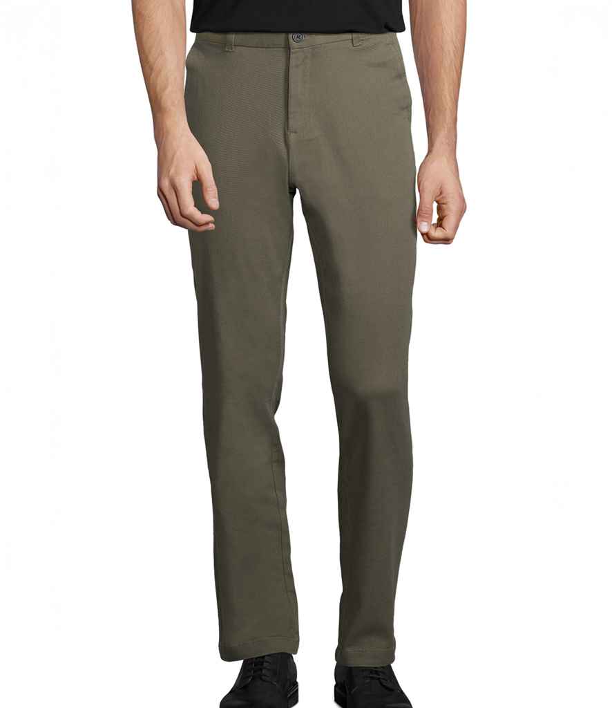 NEOBLU Gustave Chino Trousers - Deep Khaki