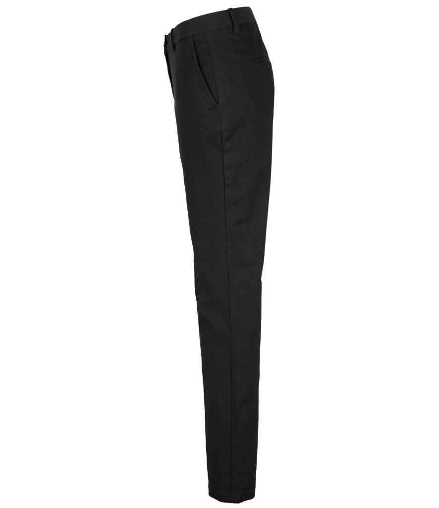 NEOBLU Ladies Gustave Chino Trousers - Deep Black